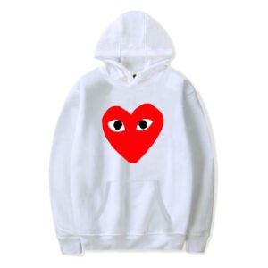 CDG BIG Red Heart Hoodie