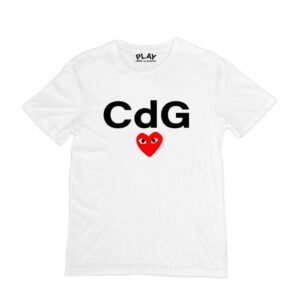Comme Des Garcons Play Heart Logo T-Shirt