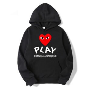 New Comme Des Garcons Play Hoodie