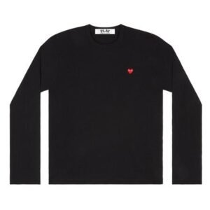 Play Comme des Garçons Small Red Heart Long Sleeve
